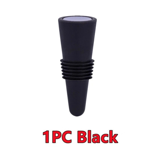 Silicone wine bottle stopper - silicone,