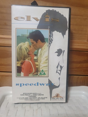 Elvis speedway video vhs - speedway,