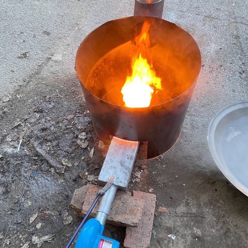 Waste oil burner stove - oil,