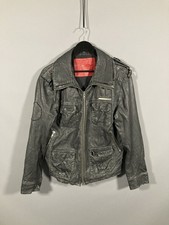 SUPERDRY LEATHER BOMBER Jacket