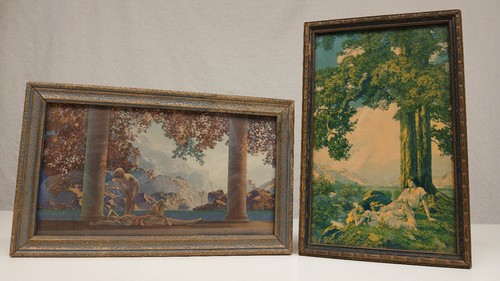 Maxfield parrish framed - (2),
