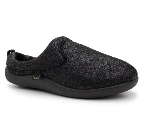 Mens low back slippers - back, slip