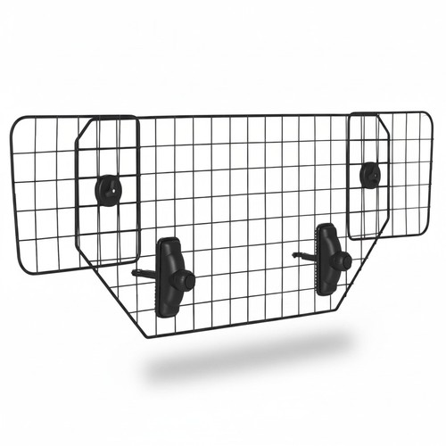 Dog guard car - dog, barrier