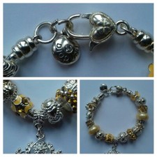 PANDORA SILVER MURANO STYLE