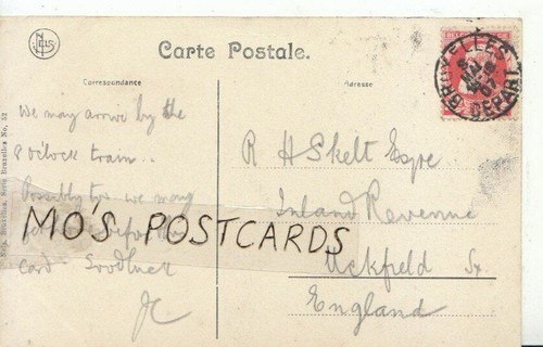 Genealogy postcard skelt - -,