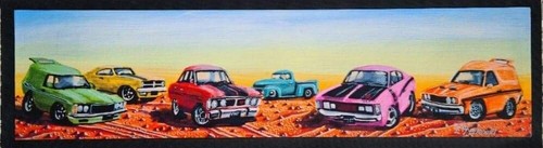 Aussie muscle bar runner man - muscle.,