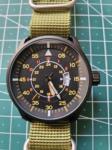 Addies quartz pilot - pilot, watch