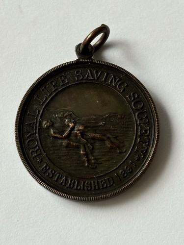 Life saving society medal - society,