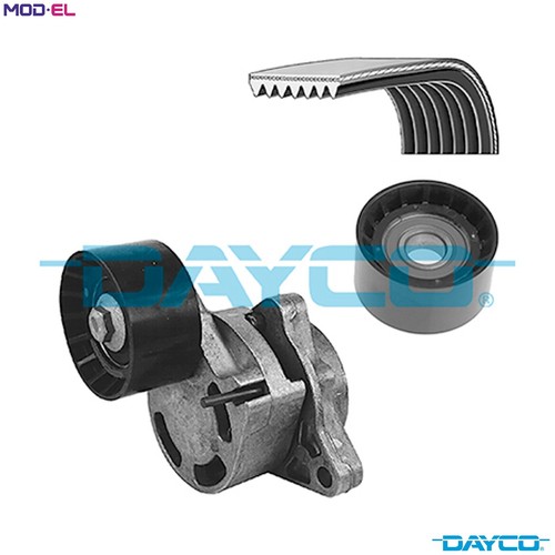 Vribbed belt set kpv187 - vribbed,
