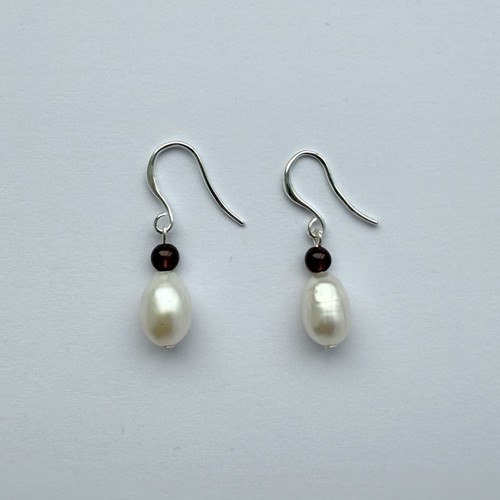 Genuine freshwater pearl red - freshwater, pearl,