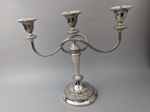 Vintage silver plated light - vintage,