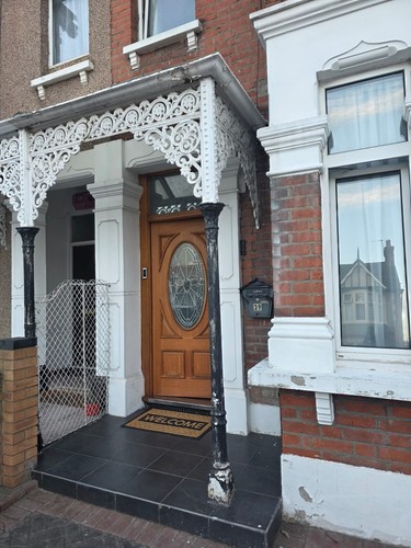 Front canopy victorian veranda - front,