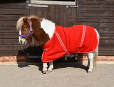 Rhinegold Mini Comfey Fleece Horse Rug, 2 Colours, Std Neck, 3'6"-4'3"