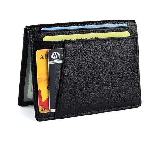 Mens real leather rfid - mens,