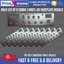 8x COBRA 148 GTL-DX cb radio