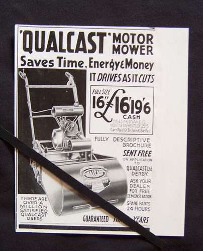 Qualcast motor lawn mower - motor,
