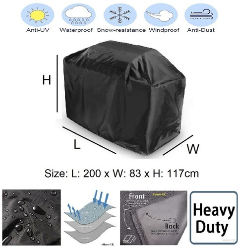 200cm bbq cover waterproof - bbq,