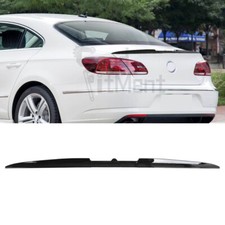 For VW Passat CC B5 B6 B7 B8 Glossy Rear Boot Roof Trunk Spoiler Lip Tail Wing