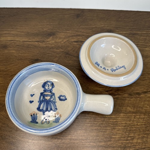 Hadley pottery crock soup - ma,