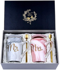 Mr & Mrs Coffee Mugs Set