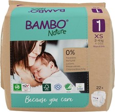 Eco-Friendly  Nappies Size 1 -