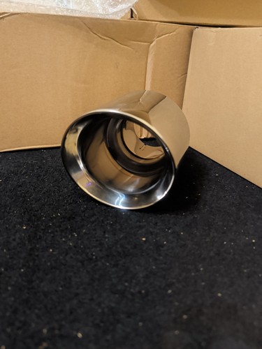 Chrome exhaust tips slash cut - slash,