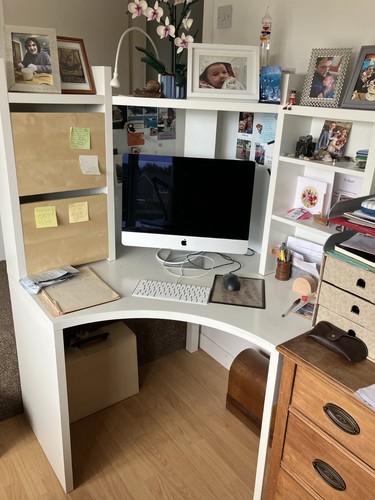 Ikea micke corner - ikea, white