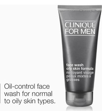 Clinique Men Face Wash Oil