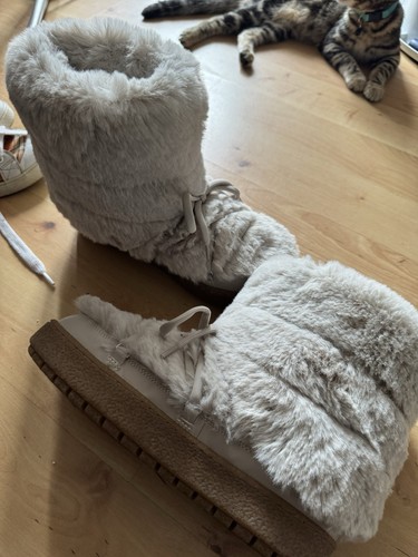 Faux fur winter - faux, boots