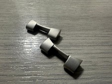 rare pair of 20mm lugs ,for fortis flieger/cockpit watch straps ,matt finish