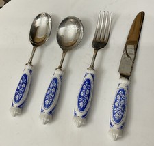 SAMUEL PEACE SILVER PLATE BLUE