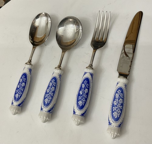 Samuel peace silver plate - silver, blue