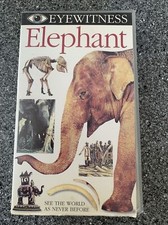 Eyewitness elephant vhs video - vhs,