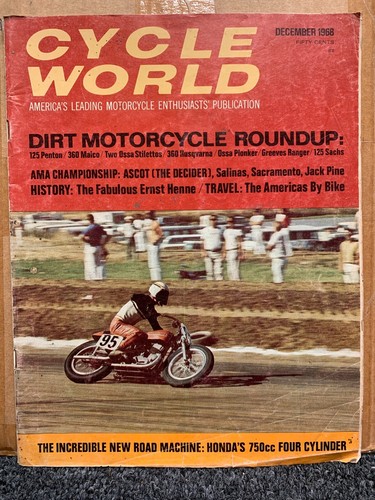 Vintage cycle world magazine - vintage,