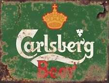 Carlsberg Signs Metal Plaque