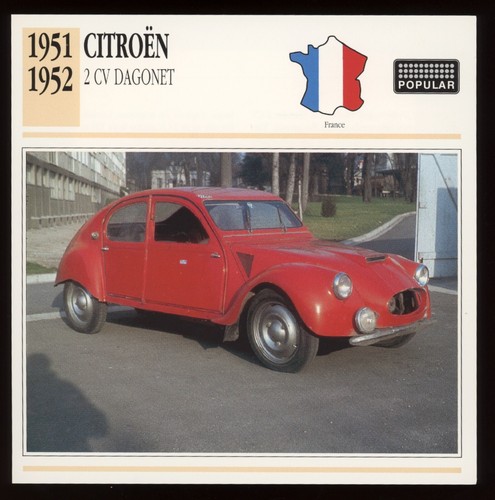 1951 1952 citroen 2 cv - 1952,