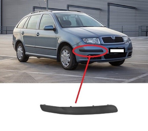 New front bumper moulding trim - front,