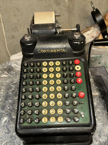 Vintage continental calculator - continental,