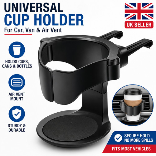 Universal cup holder for - holder, car