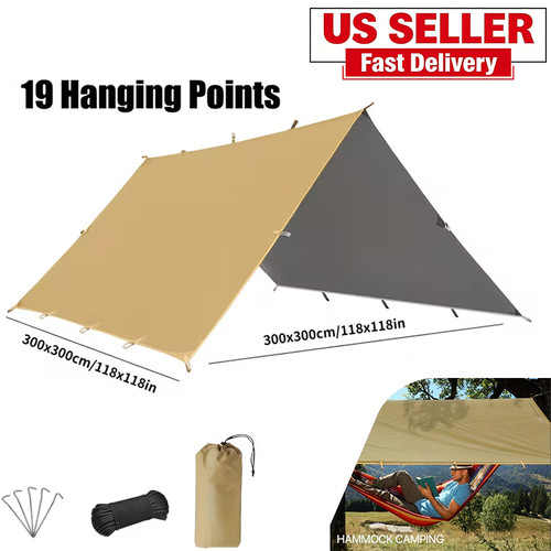 10x13ft camping tarp - 10x13ft,