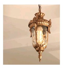 Vintage Pendant Lights Outdoor Yard Chandeliers Ceiling Lights Glass Lamp, E27