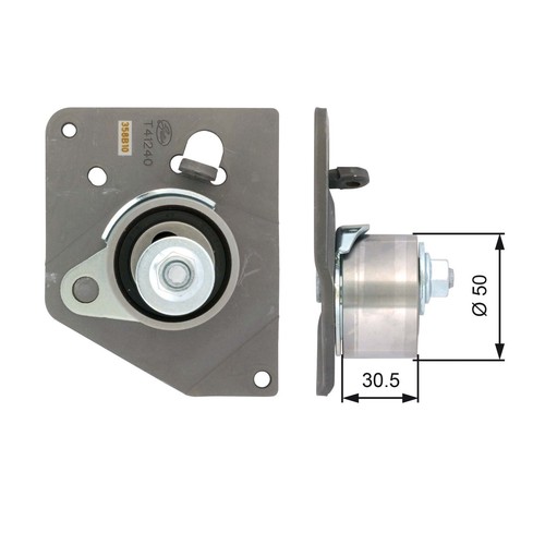 Gates t41240 tensioner pulley - gates,