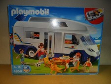 PLAYMOBIL MOTORHOME 4859 COMPLETE + BOXED (Figures,Camping Accessories,Truck)