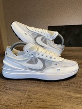 Nike Waffle One White Trainers Sneakers Size UK 6