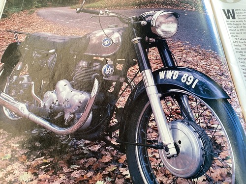 Ajs twin 600cc - twin, andy