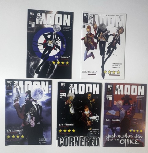 Moon beyond the bunker - moon,