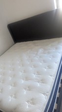 Super King Size Bed Frame And Hybrid Mattress  
