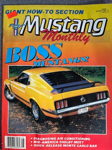 Mustang monthly august - mustang, monthly-august