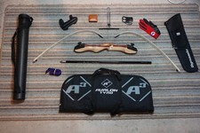 Complete Bow set with 40lb recurve bow 