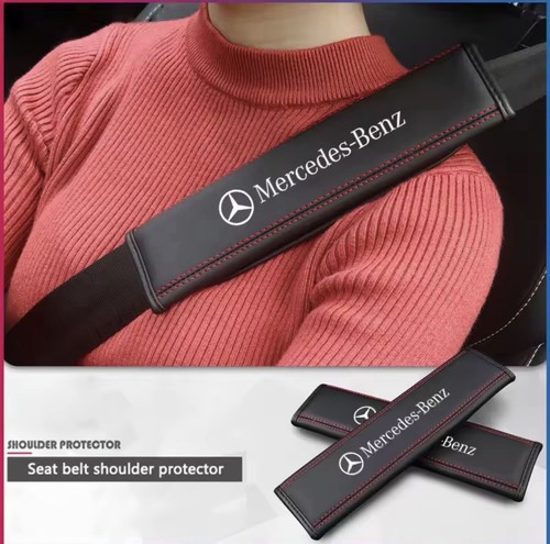 2pc leather car seat belt - car,